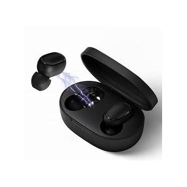Imagem de Fones de Ouvido Bluetooth Sem Fio Air dots 2, Preto, com Estojo de Carregamento