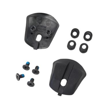 Imagem de IEUDNS 2 peças de protetores de calcanhar para sapatos de ciclismo, parafusos e juntas de reposição antiderrapantes para manutenção para RC900, eventos de, Style a