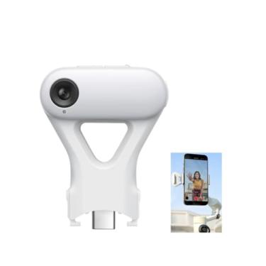 Imagem de YUULNMOP Rastreador AI para Insta360 Flow 2 Pro/2, Módulo de Rastreamento Inteligente de Inteligência Artificial para Smartphones, Spotlight Integrado, Controle de Gestos, para iPhone e Android, para