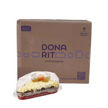 Imagem de Embalagem Fatia para Bolo ou Torta D630 C/300 Un Dona Rita