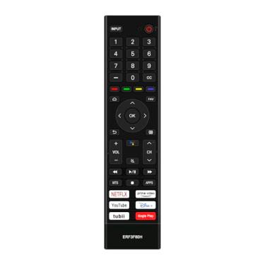 Imagem de ERF3F80H Controle remoto substituto para Hisense Smart Android TV U6G A6G 55U6G 55A6G 60A6G 65A6G 70A6G 50U6G 65U6G 75U6G 50U68G 55U68G 65U68G 75U68G A6G 75A6G 75A6G G 43A6 G 50A6G 43A68G 50A68G