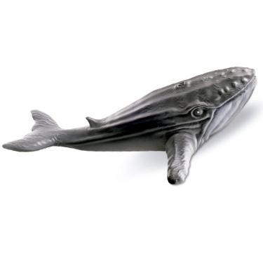 Imagem de Baleia Jubarte Brinquedo Realista Em Vinil 26cm Cometa 147