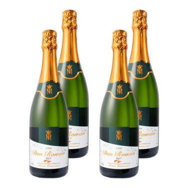 Imagem de Kit 4 Cava Brut Don Roman Branco Espanha 750ml - Marqués de Tomares