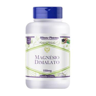 Imagem de Magnésio Dimalato Contém 60Capsula 500Mg - Alkans