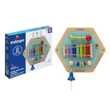 Imagem de Xalingo Brinquedo Educativo Painel Sensorial Audição