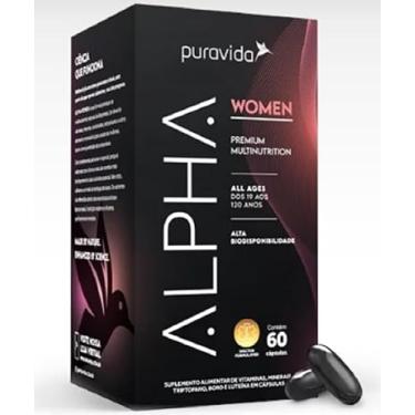Imagem de Alpha Women (Mulher) Multivitaminico com 60 Cápsulas-Pura Vida