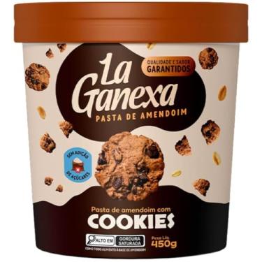 Imagem de Pasta De Amendoim Integral 450g Cookies Cream - La Ganexa