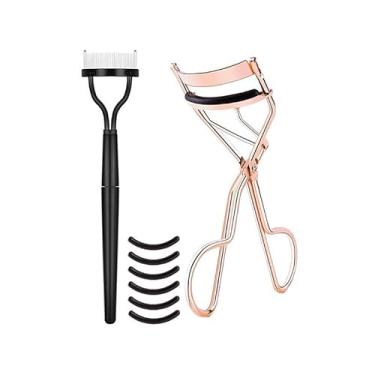 Imagem de Modelador de cílios com 4 almofadas extras – Ferramenta profissional de ondulação de cílios para curvas naturais (inclui substituições)