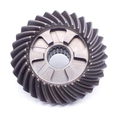 Imagem de OVERSEE Engrenagem dianteira 67F-45560 para peças de motor de popa Yamaha 4 tempos F75-F100HP 30T 67F-45560-00 dentes de engrenagem 30T, metalocromo