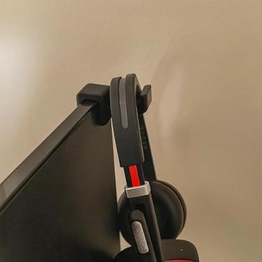 Imagem de Suporte de Mesa para Fone Headset Gamer Universal Elegante Minimalista,suporte headset(Suporte Headset Munitor Preto)