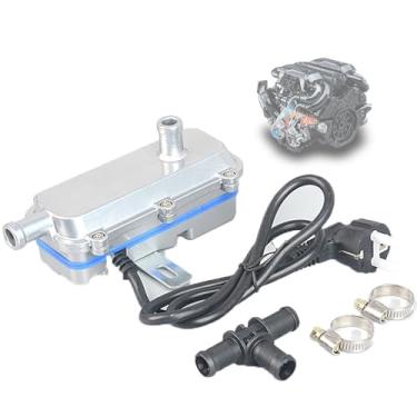 Imagem de Pré-Aquecedor De LíQuido De Arrefecimento De 2000 W, Aquecimento RáPido, Material Em Liga De AlumíNio Com Bomba De CirculaçãO Integrada, Aquecedores De Bloco Do Motor Com Plugue