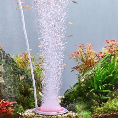 Imagem de Difusor redondo ultra silencioso Hygger Aquarium Air Stone de 8,6 cm