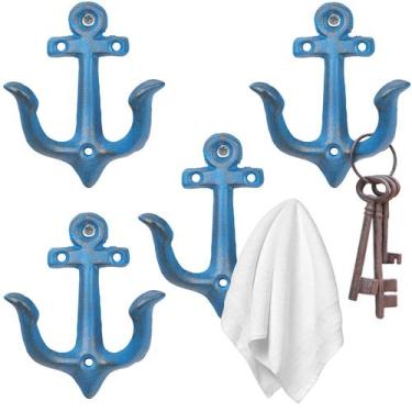 Imagem de Ganchos de parede XINGYAN Vintage Rustic Ferro Fundido Sea Anchor