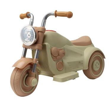 Imagem de Fockety Crianças Andam de Motocicleta, Triciclo de Equilíbrio Infantil 2 Em 1, Forte Capacidade de Carga, Scooter Elétrico Infantil, Motocicleta Com Pedal para Crianças de 3 a 6 Anos de