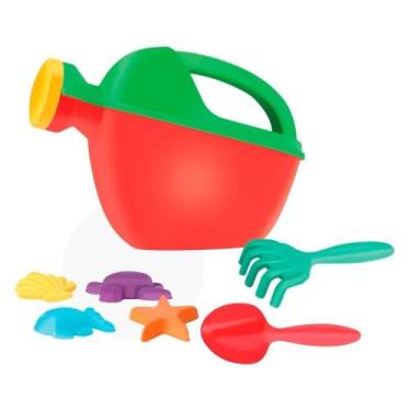 Imagem de Balde de Praia Regador com Acessórios DiverPraia Divertoys 8089