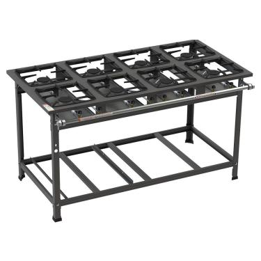 Imagem de Fogão Industrial Itajobi 8 Bocas Alta Pressão Ativo P7