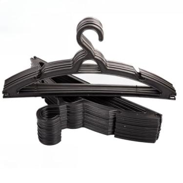 Imagem de Cabide preto adulto - 100 unidades