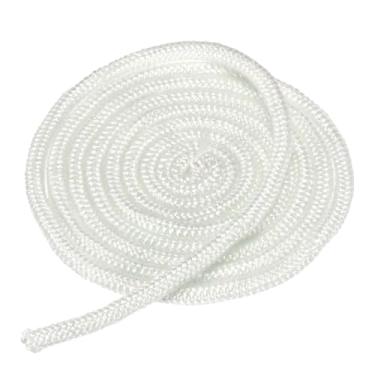 Imagem de Bothyi Vedação de porta de fogão, corda de 4 metros ao desgaste para portas de lareira, junta de fibra de vidro, 6mm X 4m