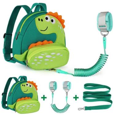 Imagem de Mochila infantil Acmor Cute Dinosaur de 1 a 3 anos - Accmor
