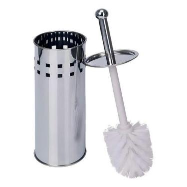 Imagem de Escova De Limpar Vaso Sanitário Privada Banheiro Aço Inox - Ke Home
