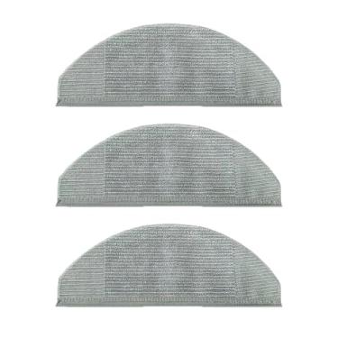 Imagem de Compatible With Anker Eufy RoboVac X8 Series Hybrid Vacuum Cleaner Roller Side Brush Filter Disposable Mop Rag Replacement Parts(3pcs Mop Rag)