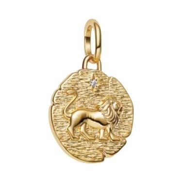 Imagem de Pingente Retro De Coração Com Lua E Caveira Prateada Para Mulheres, Pu