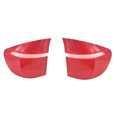 Imagem de Capa de luz traseira para carro, compatível com bmw x5 e70 2007 2008 2009 2010, substituição de vidro, abajur traseiro, luzes de freio(Outside A pair)