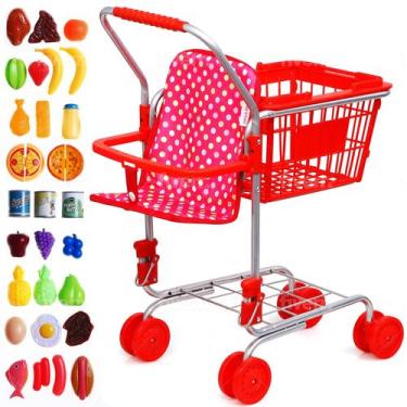 Imagem de Carrinho de compras de brinquedos flash n kolor Shop 'N' Go para crian