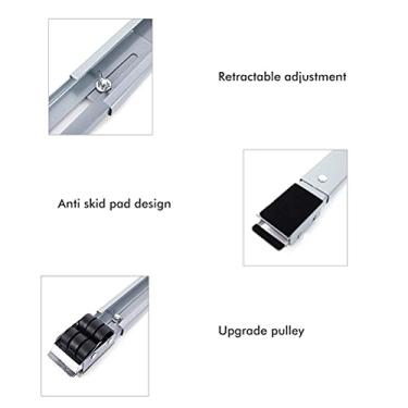 Imagem de Zerodis Rolo de Eletrodomésticos para Serviços Pesados ​​Móveis de Jardinagem Doméstica Móveis Domésticos Outros Acessórios Base para Máquina de Lavar Roupa de Tambor e Geladeira Freio Estável de