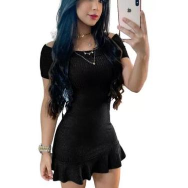 Imagem de Vestido Barato Festa Moda Blogueira Vffj02 - Fmodas