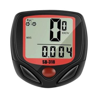 Imagem de Ciclocomputador DOMEN BN518 À Prova D'água Multifuncional Com Velocíme