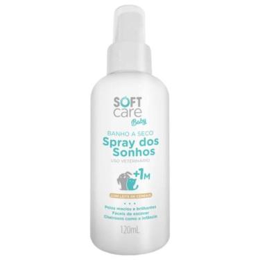 Imagem de Soft care baby banho a seco spray dos sonhos 120ml - Pet Society