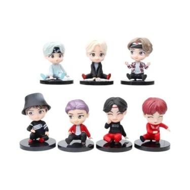 Imagem de Figuras De Ação Dos Ídolos Kpop BTS 1-7 Geração Estilo Q 7 Tipos De Mo