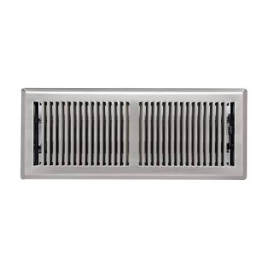 Imagem de Serve para abertura de duto 4x12 e 12x4 | Registro de piso com design contemporâneo com venezianas da Handua | Design resistente com amortecedor | Grade de ventilação de chão | Alavanca de