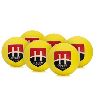 Imagem de Bola de Frescobol Hyper - Pack com 06 Bolas - Amarela-Unissex