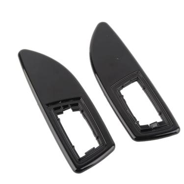 Imagem de aqxreight Conjunto de Quadro Repetidor de Indicador Lateral Preto Brilhante Ajuste Específico do Veículo para Corsa D 2006-2014, Astra H & J Acabamento Em ABS Resistente a Arranhões Melhora a (Preto