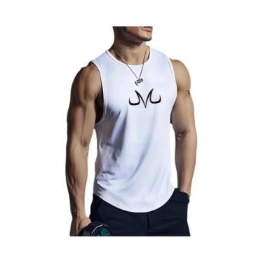 Imagem de Camiseta Sem Mangas Para Fitness Masculina Anime M, Roupas De Lazer Pa