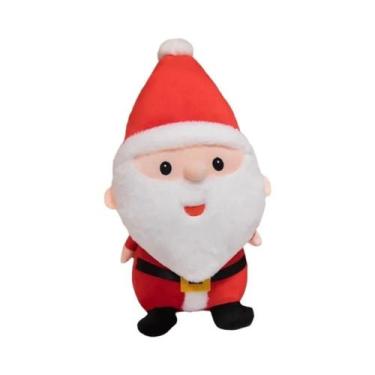 Imagem de Brinquedos De Pelúcia De Natal Fofos: Papai Noel, Rena, Boneco De Neve