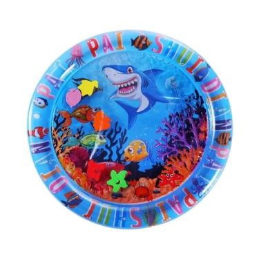 Imagem de Tapete Sensorial Inflável Para Animais De Estimação, Tema De Peixes E 