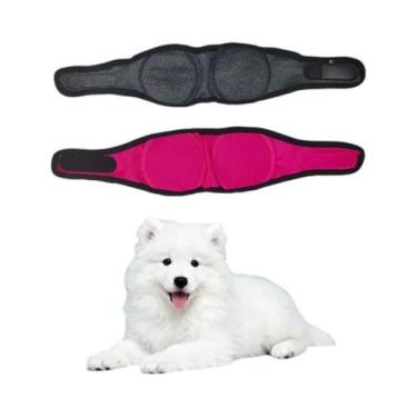 Imagem de Protetores De Ouvido Ajustáveis Para Cães: Redução De Ruído, Conforto 