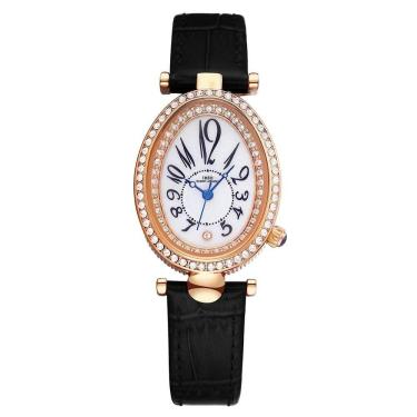 Imagem de Relógio Feminino De Quartzo Ibso 9249 à Prova D'água Vermelho