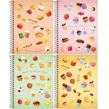 Imagem de Caderno Espiral Capa Dura A4 Universitário 10 Matérias 160 Folhas Taste Tilibra Verde