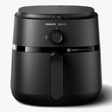 Imagem de Fritadeira Air Fryer Serie 1000 XL Philips Walita 6,2L Preta NA130 1700W 127V