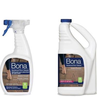 Imagem de Bona Cleaner Hardwood Floor Kit 4,73l + Spray 650ml Madeira