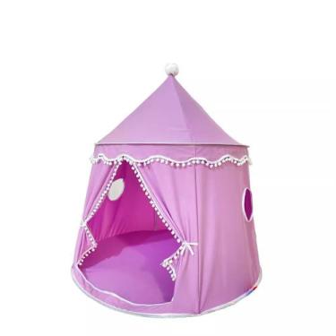 Imagem de Tenda de recreação interna Purple Princess Castle Kids Mongolian - Tai