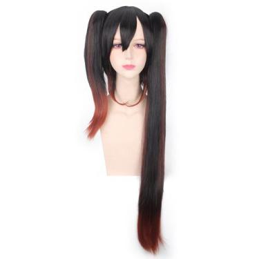Imagem de Wig Dates A Lives Cosplay Kurumi Tokisaki Short Halloween - taiyuanket