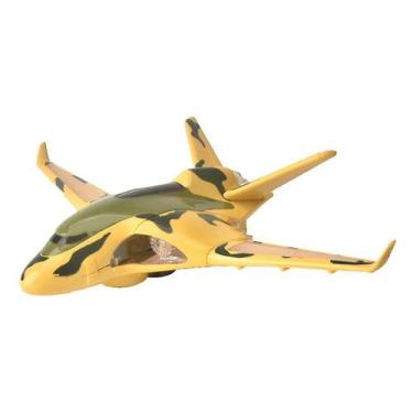 Imagem de 1 peça de brinquedo de avião elétrico Simulation Fighter Toy - Gloome 