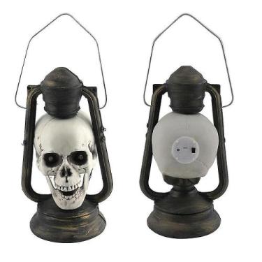Imagem de Lanterna LED Skull 2018 Glowing Eyes Creepy Hanging Lamp Hal - Gloome 
