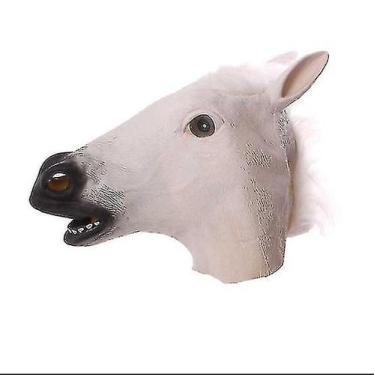 Imagem de Máscara de cabeça de cavalo, festa de dança, cocar de animal - Gloome 