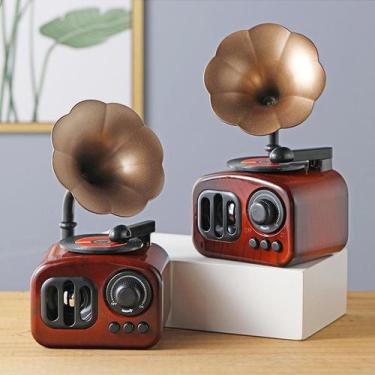 Imagem de Caixa de música, fonógrafo, retrô, clássico, art déco, plástico - Gloo